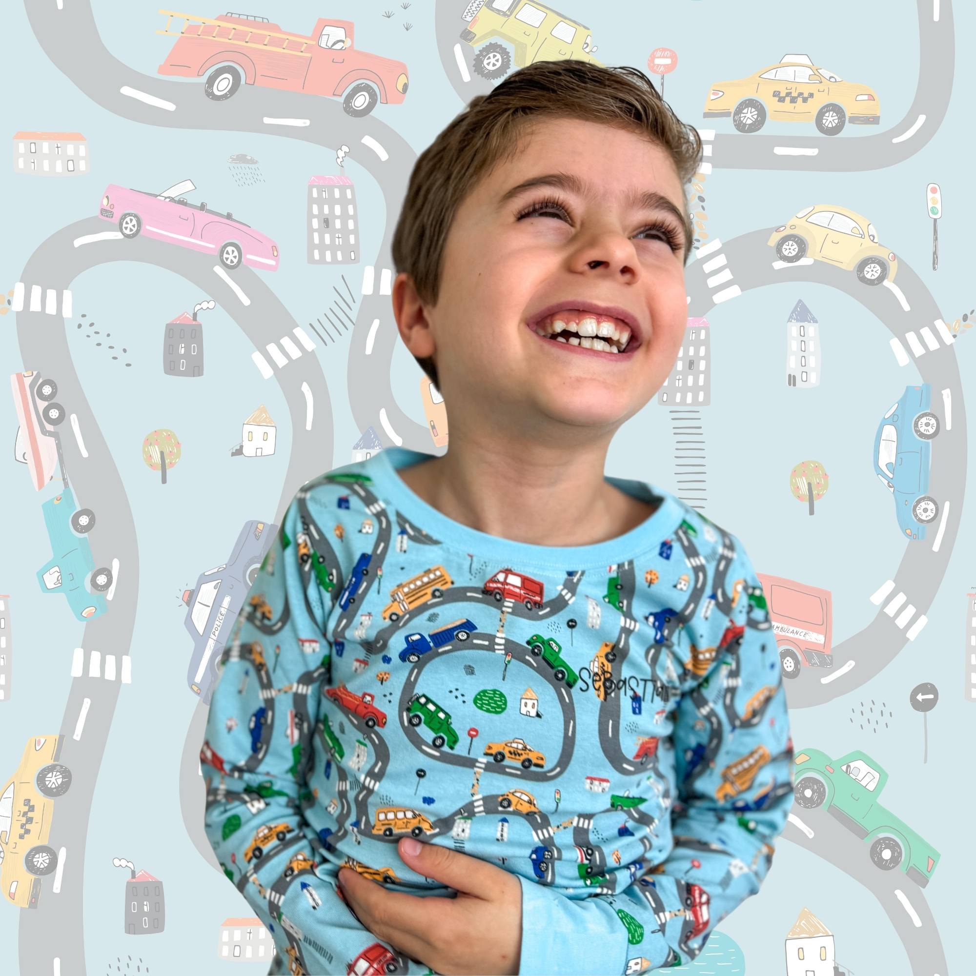 Kids Pajamas - Cars