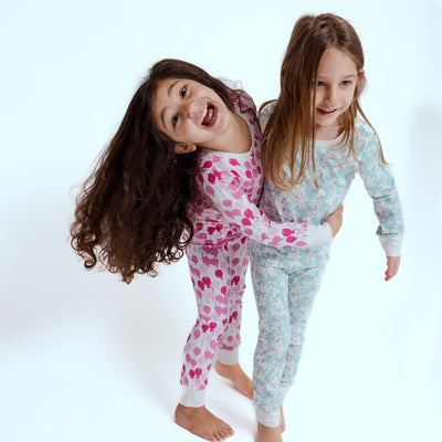 Kids Pajamas - Cherry Blossoms