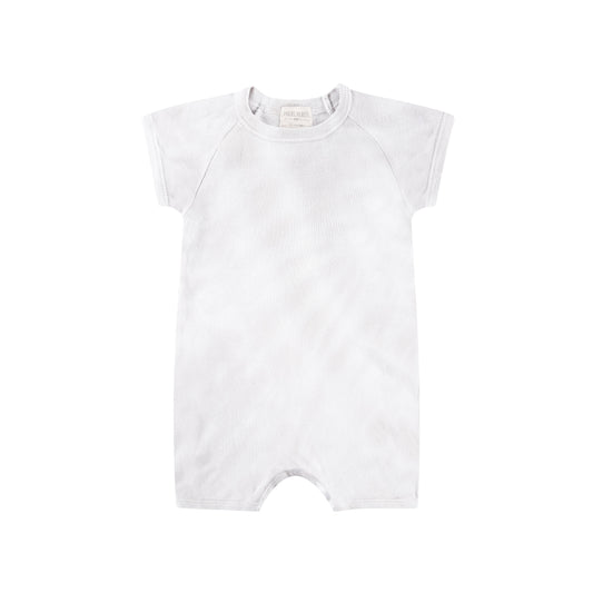 Eco Ribbed Shortall Onesie