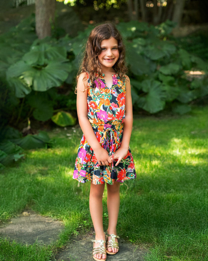 Girls Remi Dress In Gardenia