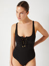 Taylor One Piece Black Texture