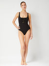 Taylor One Piece Black Texture