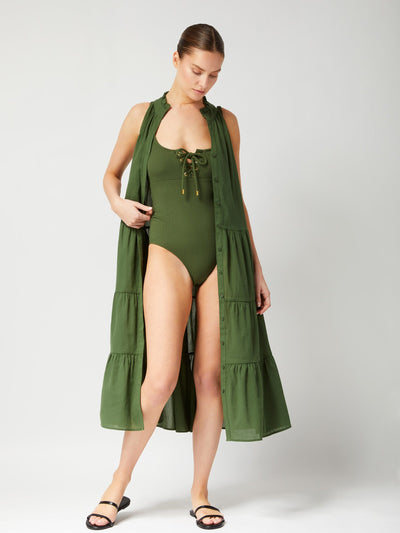 Taylor One Piece Olive Texture