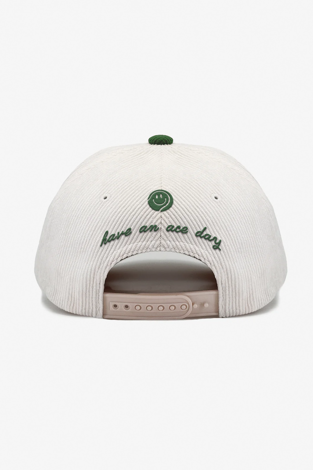 "TENNIS" Reversed Corduroy Hat