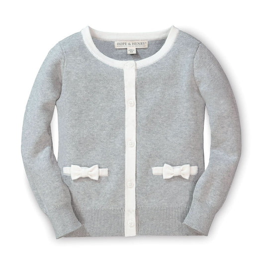Bow Pocket Cardigan