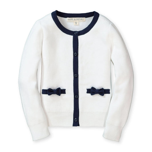 Bow Pocket Cardigan