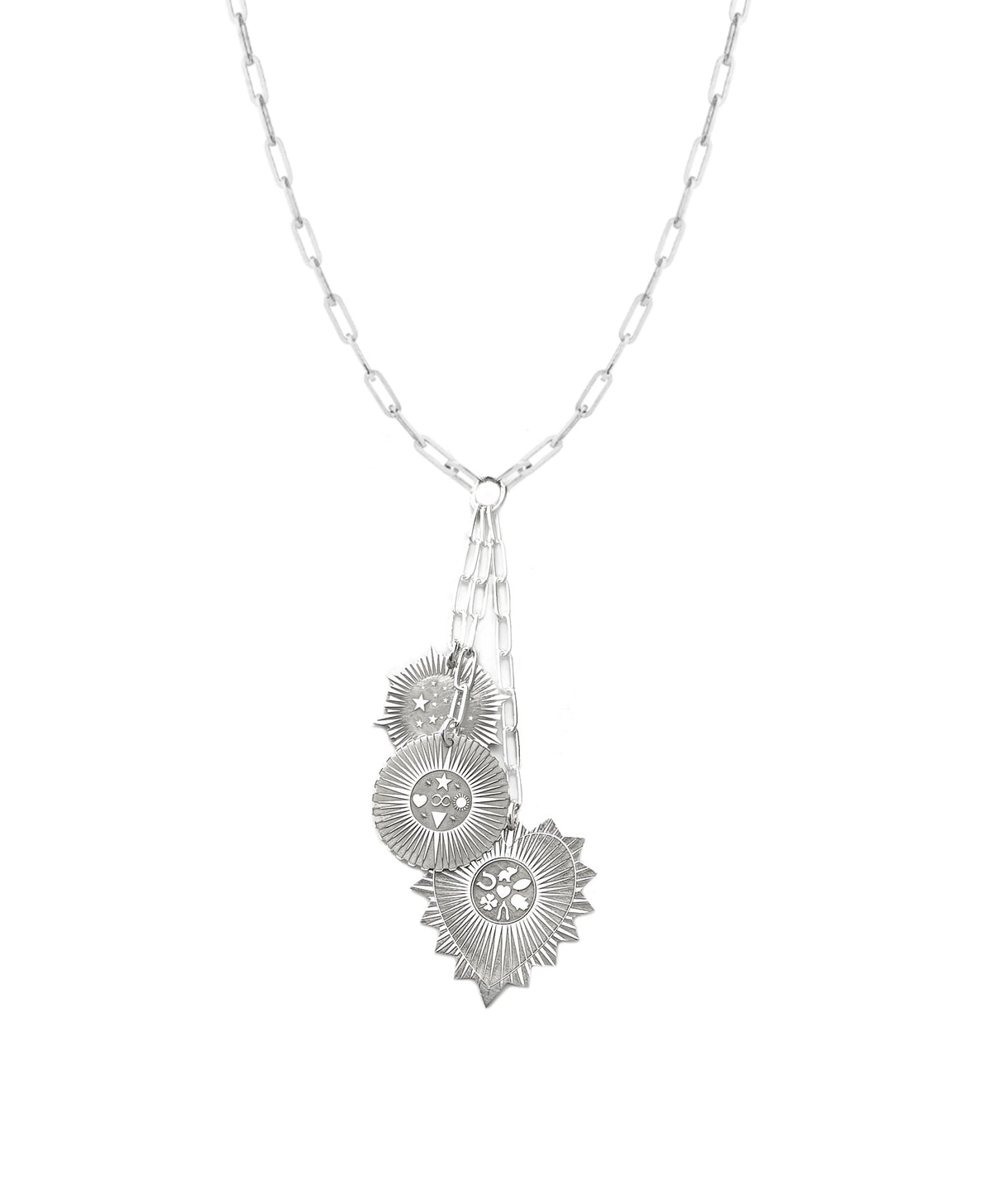 Vesta Custom Three Medallion Lariat