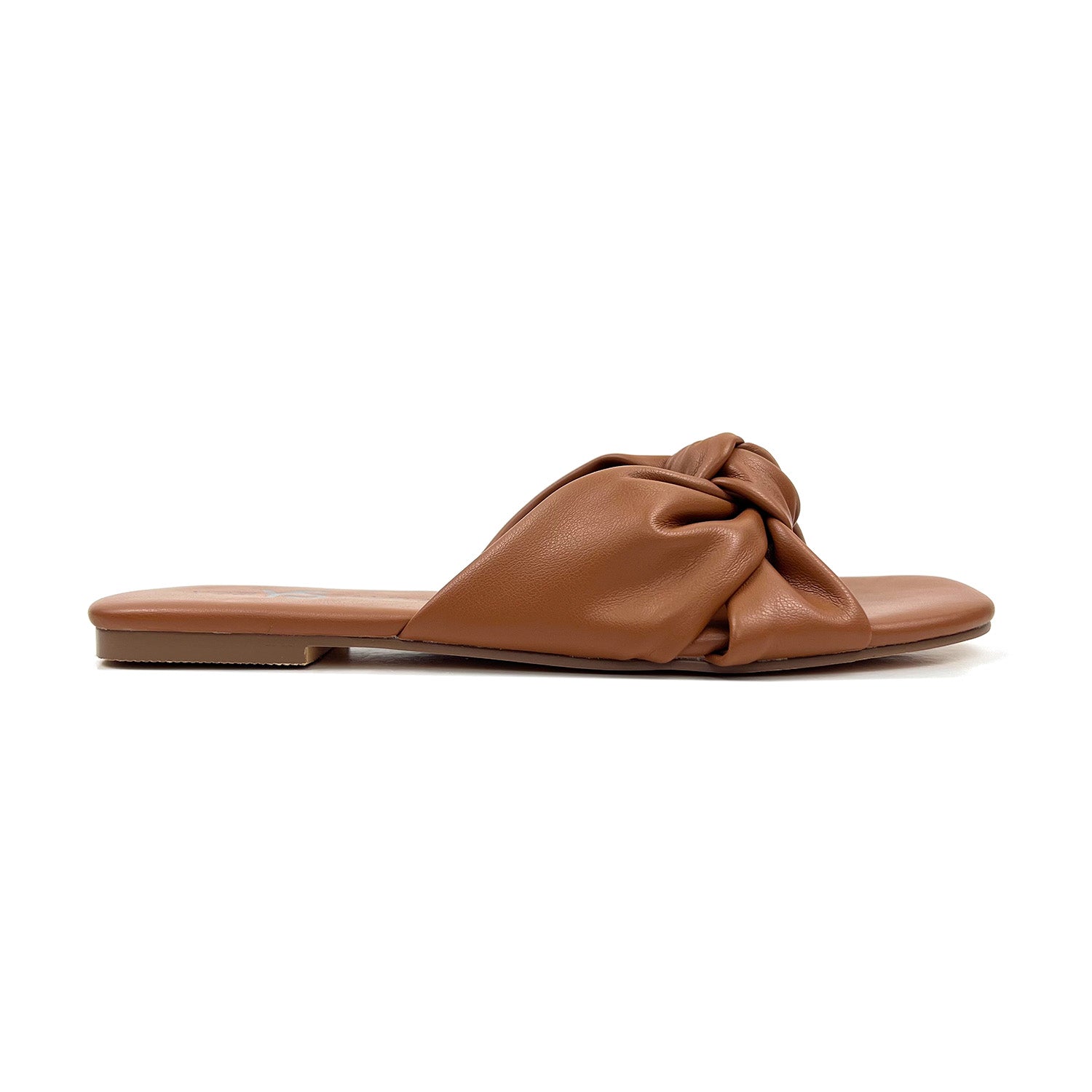 Naya Knotted Sandal in Whiskey