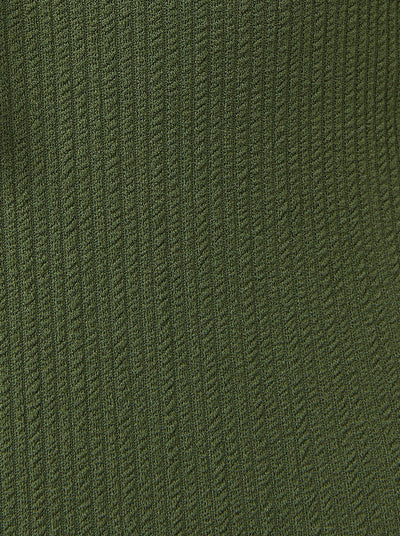 Classic Midrise Bottom Olive Texture