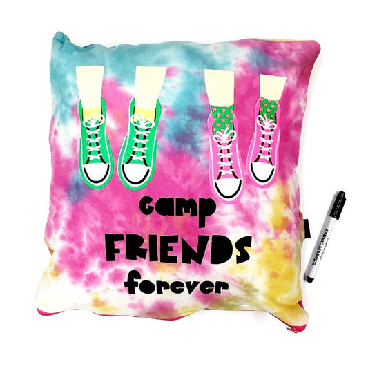 Camp Friends Forever Sneaker Love Autograph Pillow