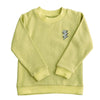 Bolt Crewneck Sweatshirt- Muted Lime