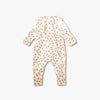 Winter Bouquet Waffle Zip Romper