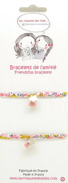 Bracelets amitié nacre étoile - Mother of Pearl Star Friendship Bracelet
