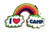 I Love Camp Rainbow Autograph Pillow