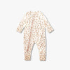 Winter Bouquet Waffle Zip Romper