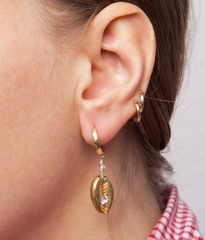 Just A Friend Gold Earring - Lexie