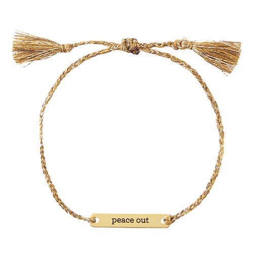 Peace Out Bracelet