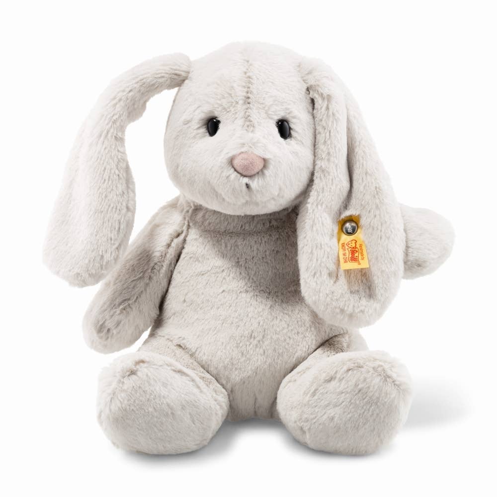 Hoppie Bunny Rabbit Plush Stuffed Toy, 11 Inches