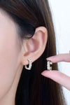 Geometrical Huggie Earrings