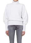 Extended Rib Sweatshirt White