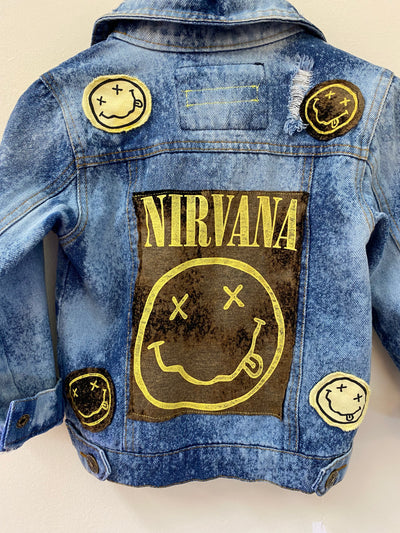 Custom Nirvana kids jacket